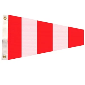 BANDERÍN DE SEÑAL NÁUTICO 1,33' x 3' ICOS talla 3 ojales de latón - Imagen 1 de 2