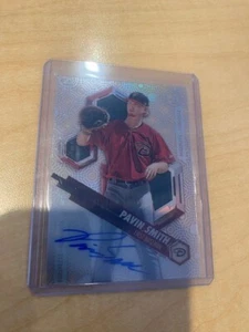 2018 Bowman High-Tek Pavin Smith Autograph - Arizona Diamondbacks - Picture 1 of 1
