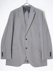 Burberry LONDON Houndstooth Cotton 2B Tailored Jacket Gray L Outerwear - Picture 1 of 6