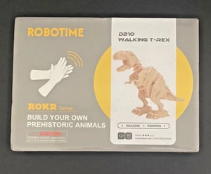 Robotime ROKR Series D210 Walking & Roaring T-Rex Dinosaur Puzzle Toy 85 Pieces - Picture 1 of 2