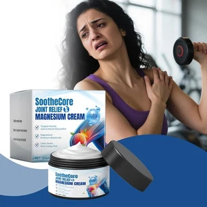 Magnesium Pain Relief Healing Cream 120g - Professional Joint Creams Repair E7R3 - Picture 1 of 16