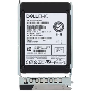 Dell 3.84tb Pcie Gen4 Nvme Read Intensive U.3 Ssd - Photo 1/1