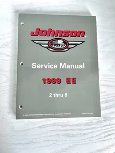 OEM Johnson Outboard Service Manual 1999 EE 2 Thru 8 PN: 787027 - Bild 1 von 5
