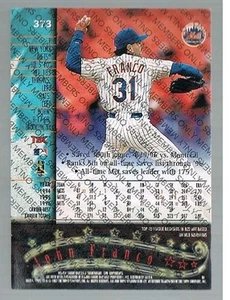1997 Stadium Club members only JOHN FRANCO #373 METS - Picture 1 of 1