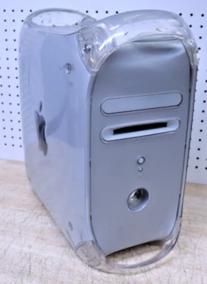Used Apple PowerMac G4 M8493 Power PC 7455 G4 1GHz DP 1 GB RAM No HDD/No OS USA - Image 1 of 4