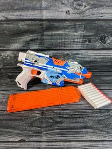 Nerf Stryfe Battle Camo Gun Blaster w/ 18 Dart Mag Clip & 20 darts