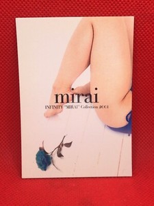 Mirai Kataoka Infinity card  2001 Japan cosplay  gravure Bikini Girl Idol No.040