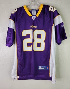 Minnesota Vikings Adrian Peterson #28 NFL Football Jersey Top Reebok Mens size L - Picture 1 of 16