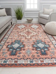 Rugs America Cora CL70A Boston Brick Transitional Vintage Area Rug 2'6" x 8' - Picture 1 of 8