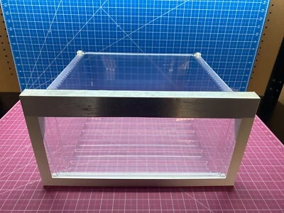 Cajón crujiente para refrigerador KitchenAid Whirlpool P# W10531078 WPW10531078 Foto 1 de 4