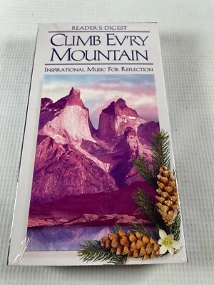 1993 Reader's Digest Climb Ev'ry Mountain VHS Inspirational Songs New Sealed - Image 1 of 4
