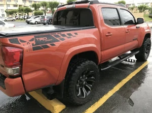2016-22 Toyota Tacoma TRD SPORT Scull Side Vinyl Decals Stickers Graphics Stripe - Picture 1 of 6