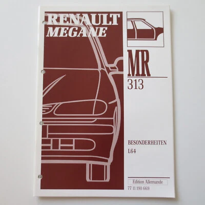 Werkstatthandbuch Renault Megane I Classic Karosserieteile Besonderheiten L64  - Bild 1 von 2