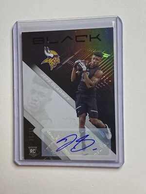 Jeff Gladney 2020 Panini Black #171 Rookie Auto 45/50 Autograph RC Vikings - Image 1 of 2