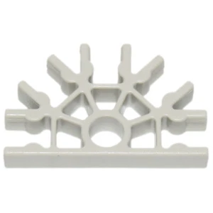 KNEX 100 Light Gray Connectors (5) Standard Replacement Parts and Pieces - Picture 1 of 1