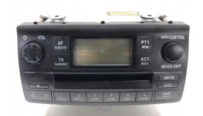 Radio CD 86120-02260 TOYOTA Corolla GUT ZUSTAND GARANTIE - Bild 1 von 2