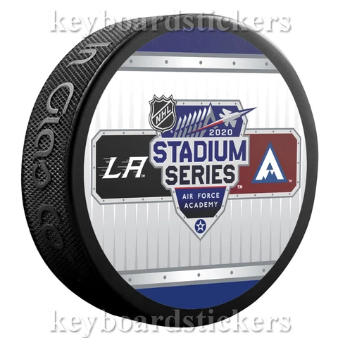 2020 Stadium Series Dueling Hockey Puck Los Angeles Kings & Colorado Avalanche Cover
