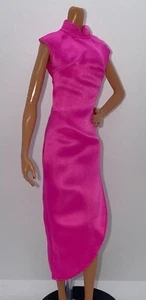 Barbie Ted Lasso Keeley Jones Fashion Doll Outfit Pink Midi Dress Evening Gown - Picture 1 of 7