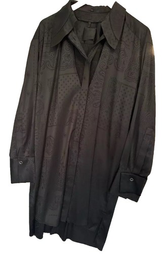 GIVENCHY ABITO NERO VISCOSA MANICA LUNGA STILE #BW21A71421