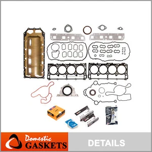 Engine Re-Ring Kit Fit 03-08 Dodge Durango Ram 5.7 HEMI V8 OHV 16V - Picture 1 of 12