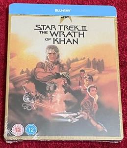 STAR TREK WRATH OF KHAN DIRECTOR’S CUT 50TH ANN BLU RAY STEELBOOK UK NEU VERSIEGELT - Bild 1 von 2