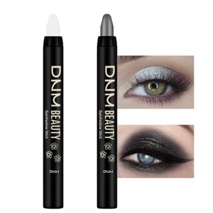 2Pcs Cream Eyeshadow Sticks Set for Eyes Pearl White & Pearl Black Shimmer Eye C - Picture 1 of 7