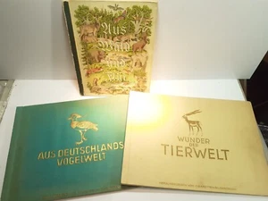 3 Stück  Albume - Zigarettenfabrik- Sammelalbum - Zigarettenbilder volständig - Bild 1 von 12