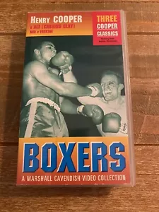 Boxers Collection 15 VHS Video Henry Cooper V Ali (Cassius Clay) & V Erskine - Picture 1 of 4