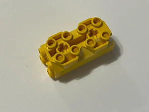 Vintage Lego Part Modified Brick Octagonal 2x2x3 1/3 Yellow (6042) Ocean Hydro - Picture 1 of 3