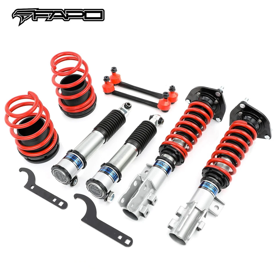 FAPO Shock Struts Coilover lowering kits for Hyundai Veloster 12-17 Adj Height - Image 1 of 4