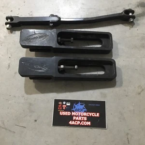 99-07 SUZUKI HAYABUSA SWINGARM EXTENSION KIT MYRTLE WEST BLACK - Picture 1 of 10