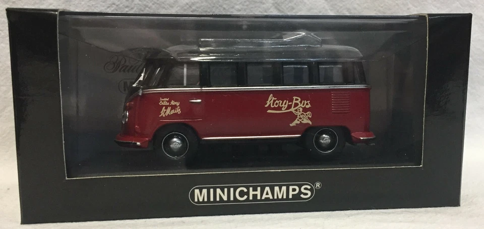 Minichamps 1:43: VW Samba Bus 1963 "Bus-Story" - Bild 1 von 1