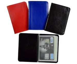 Scheckkartenetui 12 Karten EC Kartenhülle Mappe Schutzhülle Visitenkartenetui 1A - Bild 1 von 10