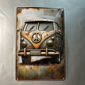 New Retro Tin Sign VW Van Volkswagen 8x12 Inches Free Shipping PNS-09d5 - Picture 1 of 16