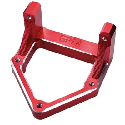 NEW GPM Racing Aluminum 7075-T6 Servo Mount Red : Losi 1/10 Hammer Rey - Image 1 of 4