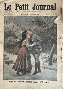 The Little Journal 1916 No. 1306 Little Sister of Alsace - Calendar 1916 - Picture 1 of 2