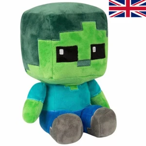 Cartoon Minecraft Game Plush Toy Zombie Steve Soft Stuffed Doll Kids Gift - Picture 1 of 13