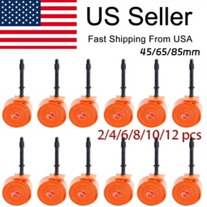 Wholesale Ultralight Bicycle TPU Inner Tube 700C 18/32C Road Bike 45/65/85mm USA - Picture 1 of 31