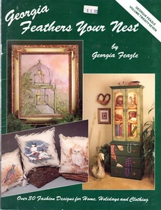 Georgia Feathers Your Nest Deko Stoff Malbuch Georgia Feazle - Bild 1 von 1