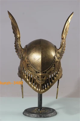 Elden Ring Malenia Wearable Mask Halloween Cosplay Golden FRP Helmet Prop Gift - Image 1 of 4