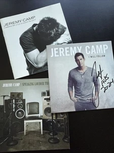 Jeremy Camp CCM CD LOT 1 Signed Worship Follow Speaking Louder - Imagen 1 de 1