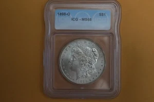 1898-O MORGAN DOLLAR ICG MS66 - Picture 1 of 7