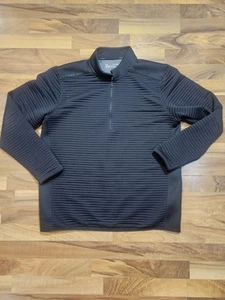 Under Armour ColdGear Golf Pullover XL Schwarz 1/4 Zip Langarm Loose Fit - Bild 1 von 7