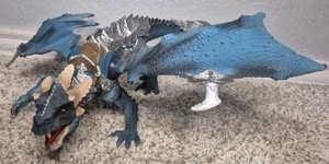 Schleich Cavalieri del Mondo della Storia 72025 Drago Blu HTF - No Rider - Foto 1 di 4