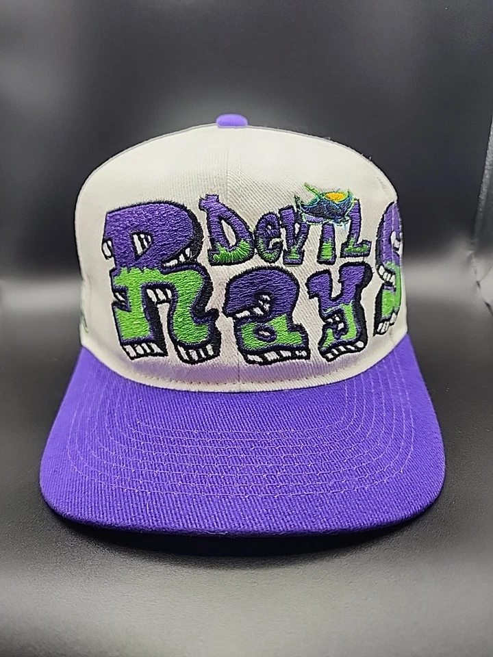 Tampa Bay Rays Graffiti Custom Snapback Hat - Image 1 of 4