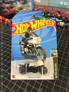 Hot Wheels mainline First Editions BMW R nineT Racer Int’l Card New Fast Ship - Picture 1 of 4
