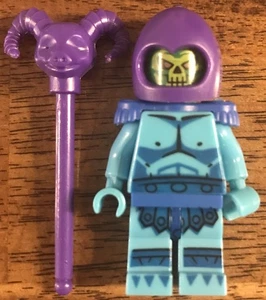 SKELETOR MASTERS OF THE UNIVERSE LEGO MINIFIG FIGURE staff boneface he-man - Picture 1 of 2
