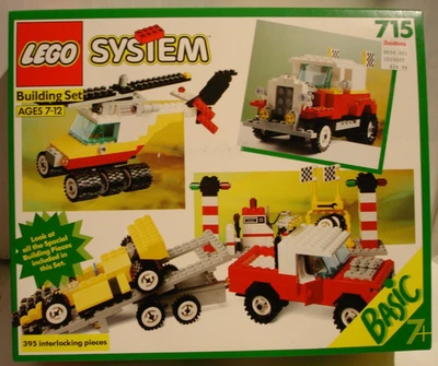 Lego 715 Basic Building Set New in Sealed Box MISB 1992 Mint Condition - Image 1 of 4