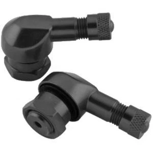 Motorcycle Valve Stems - 11.3mm Black - Pair BikeMaster 152102 - Picture 1 of 2