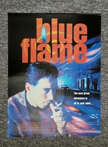 Blue Flame 1993 Cassian Elwes Kerri Green Alien Sci-Fi Canada Video PROMO Poster - Bild 1 von 1